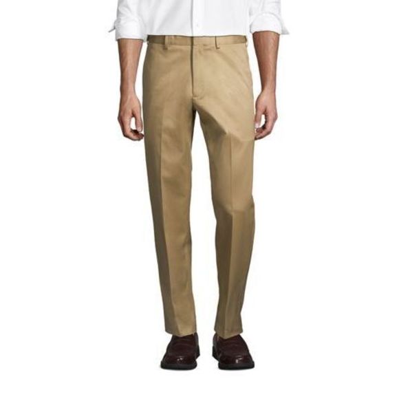 Lands' End Other - Men's Comfort Waist No Iron Twill Dress Pants 426847